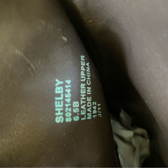 Lauren Ralph Lauren Shelby Suede Brown Boots Size 6.5 - Picture 7 of 7